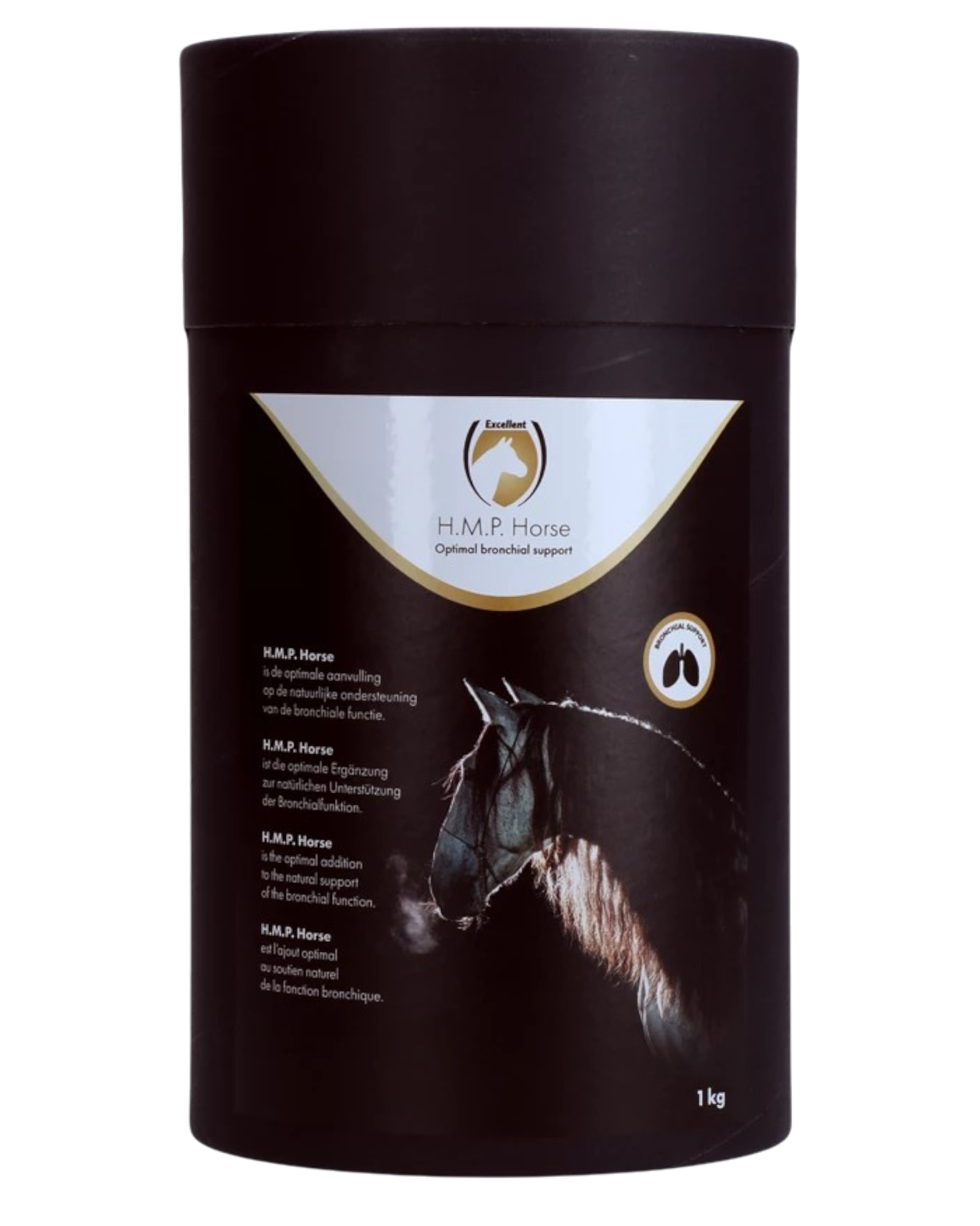 Excellent Horse HMP Powder 1 kg strong natural herbal preparation providing the best support for the respiratory system and bronchi 
