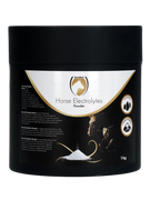 Excellent Horse Electrolytes Powder 1 kg to compensate for electrolyte losses and rehydration in the case of intense sweating of the horse