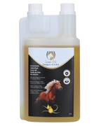 Uitstekende paardenleverolie, voor paarden in de groeifase, drachtig en ook in de winter wanneer de vraag naar vitamine A en D hoger is