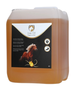 Uitstekende paardenleverolie, voor paarden in de groeifase, drachtig en ook in de winter wanneer de vraag naar vitamine A en D hoger is