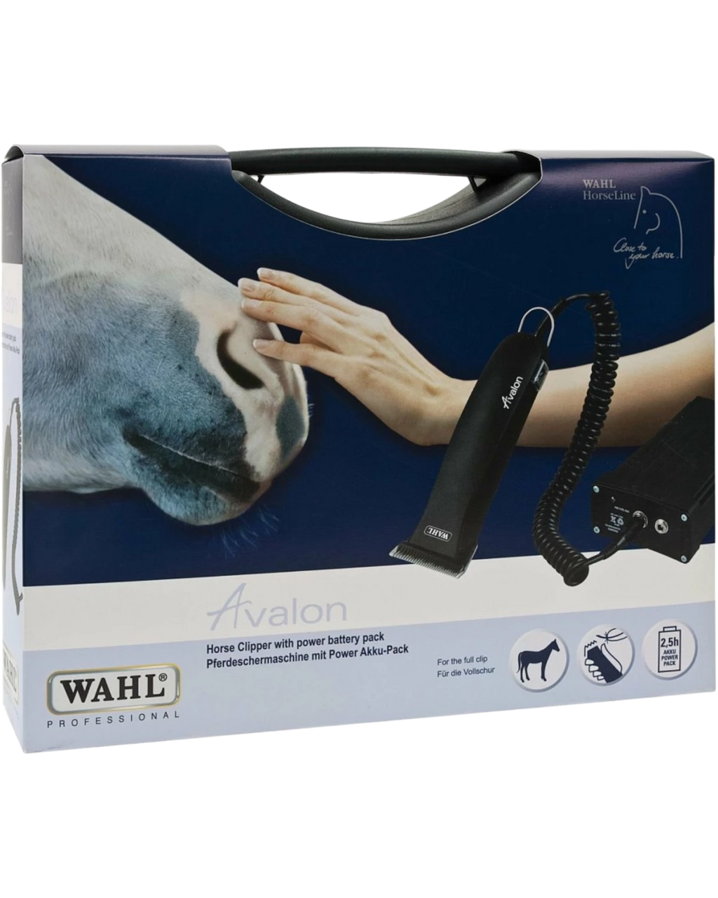 Wahl Avalon - Professionele accu-aangedreven paardentrimmer