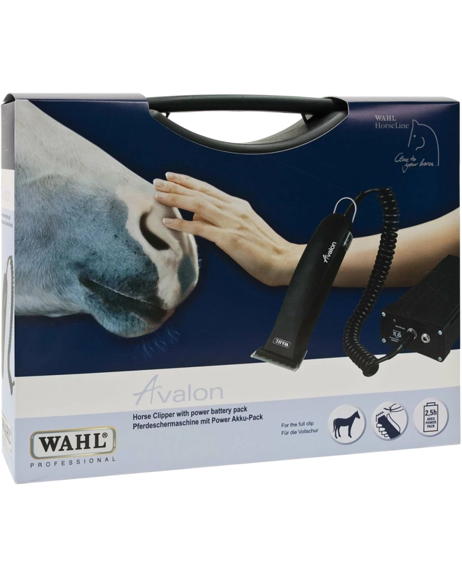 Wahl Avalon - Professionele accu-aangedreven paardentrimmer