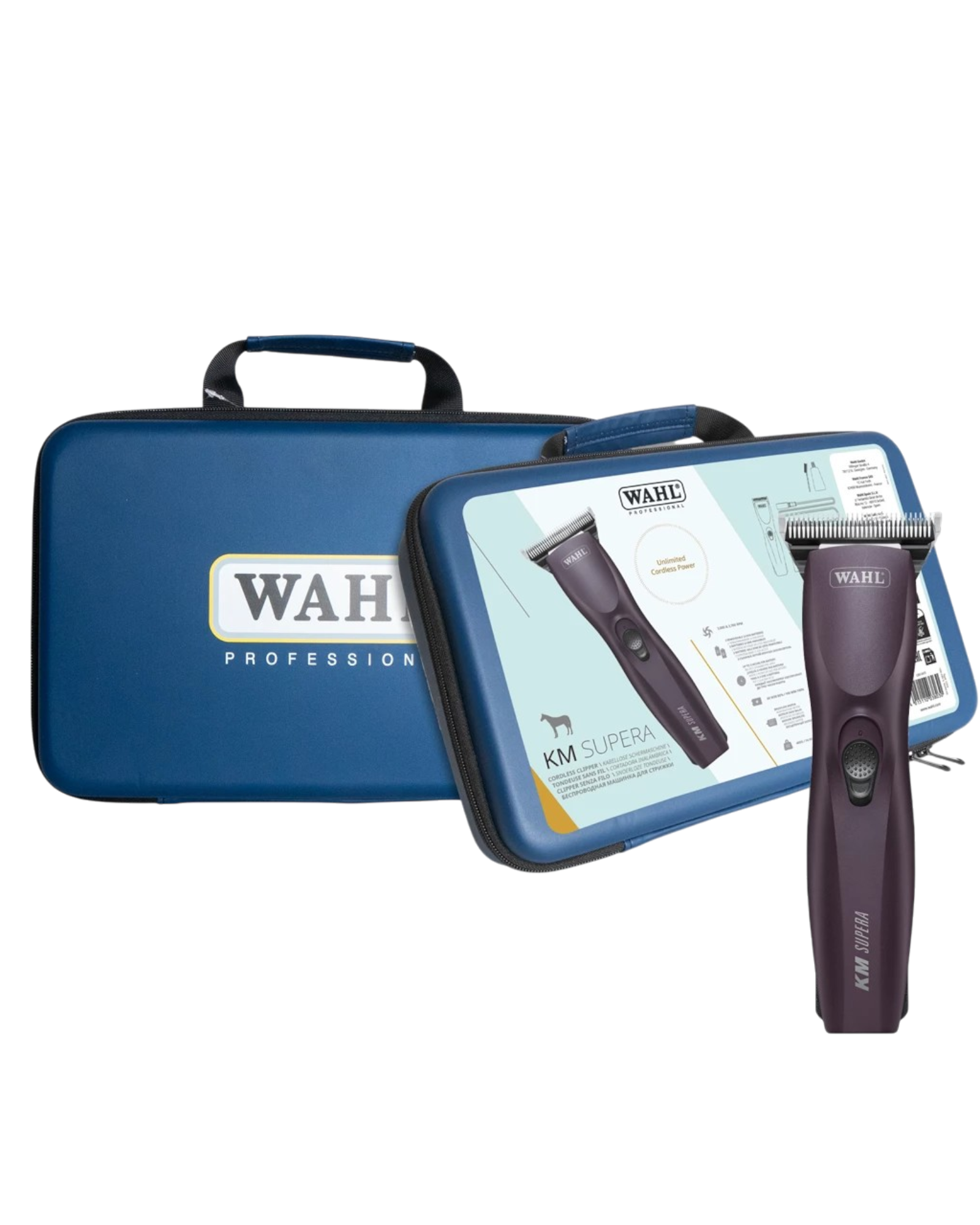 Wahl KM Supera - Professionele draadloze paardentrimmer