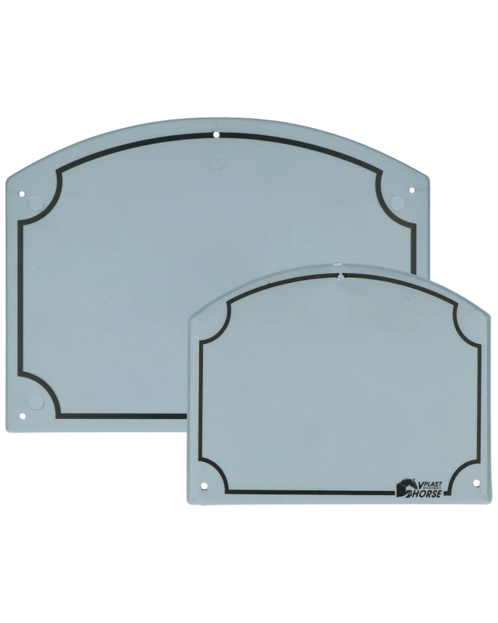 Tabliczka na boks 11 × 13 cm – plastikowa