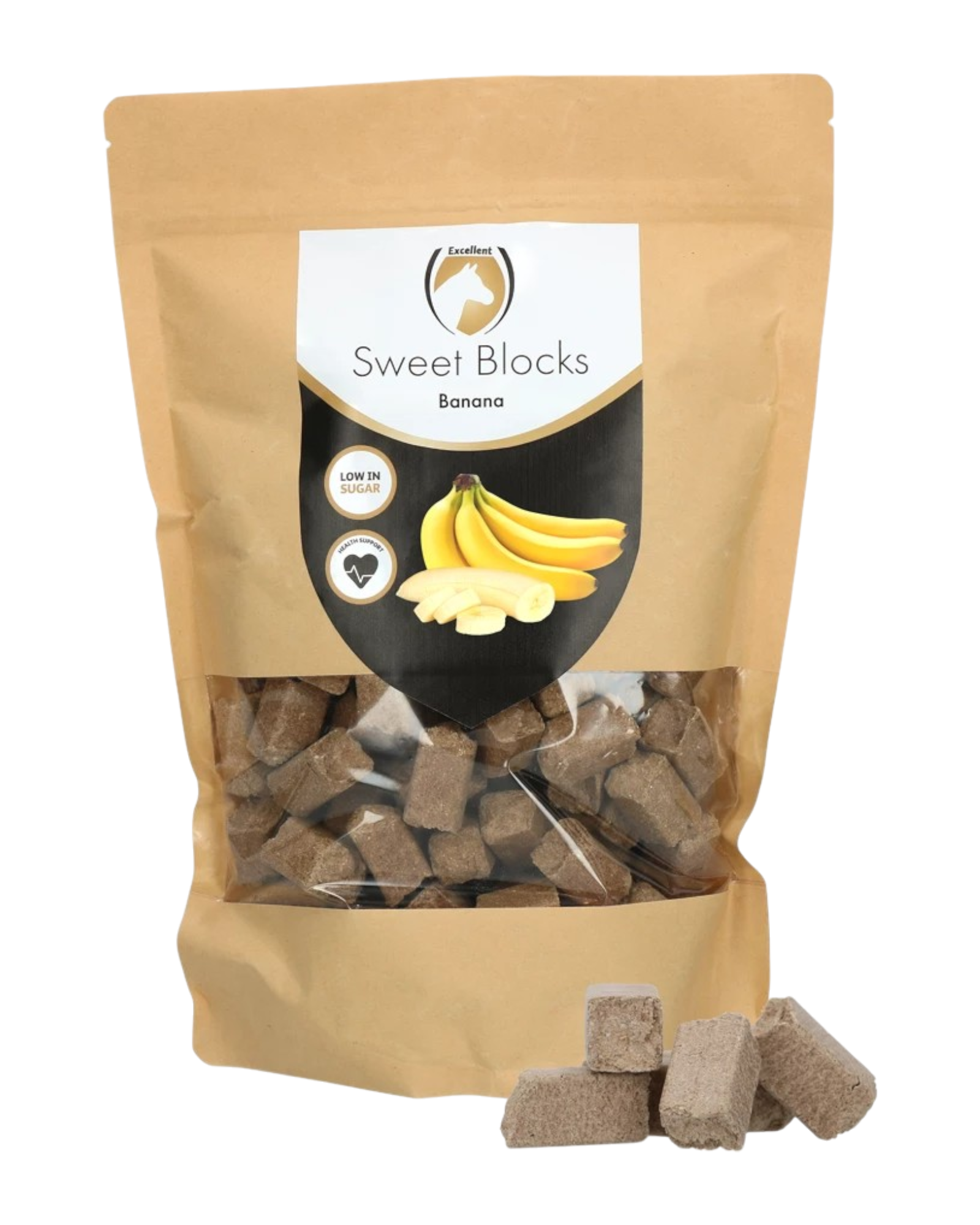 Excellent Horse Sweet Blocks Carrot treats for horses in various flavors
