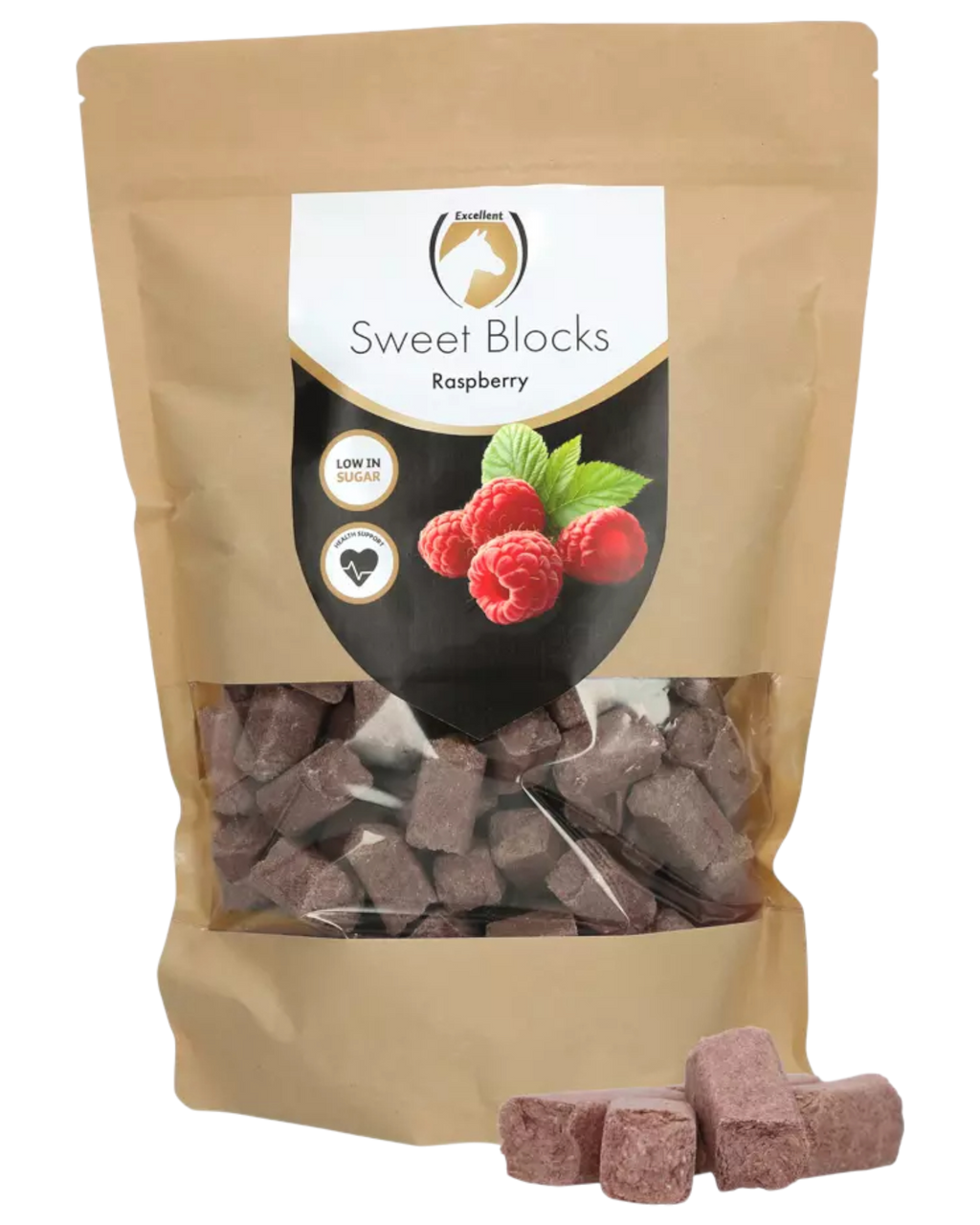 Excellent Horse Sweet Blocks Rasberry smaczki dla konia malinowe
