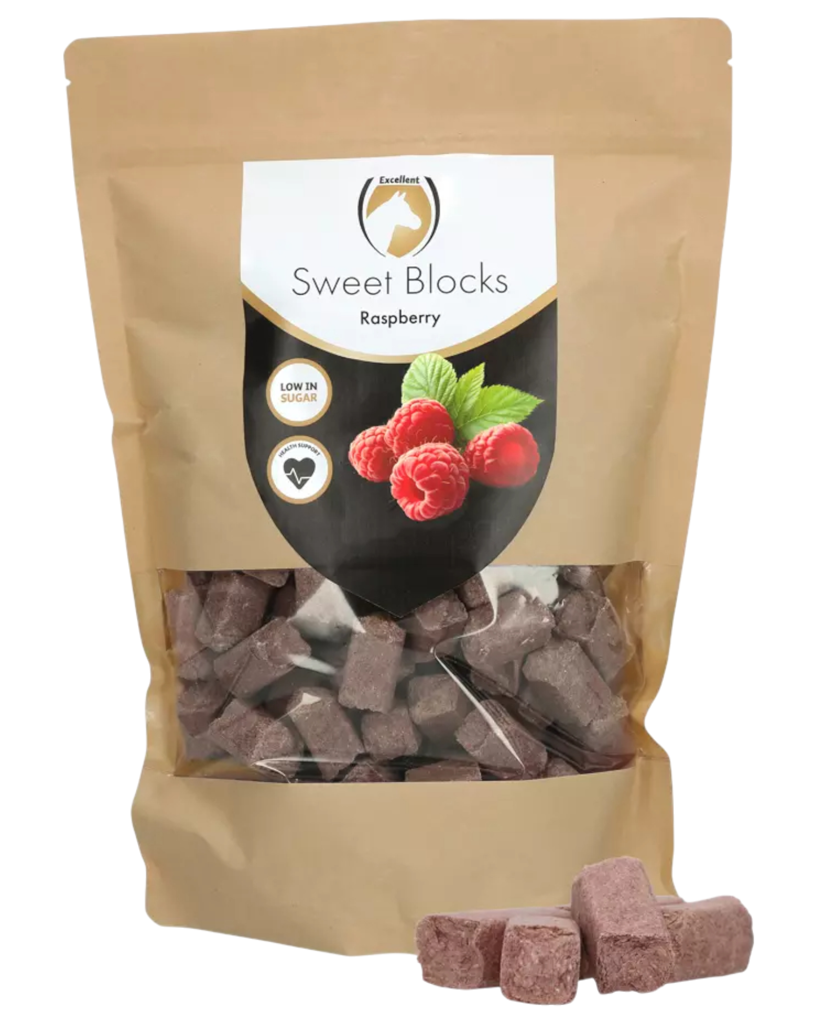 Excellent Horse Sweet Blocks Rasberry smaczki dla konia malinowe