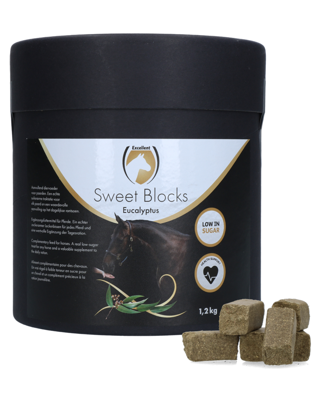 Excellent Horse Sweet Blocks Eucalyptus smaczki dla konia eukaliptusowe