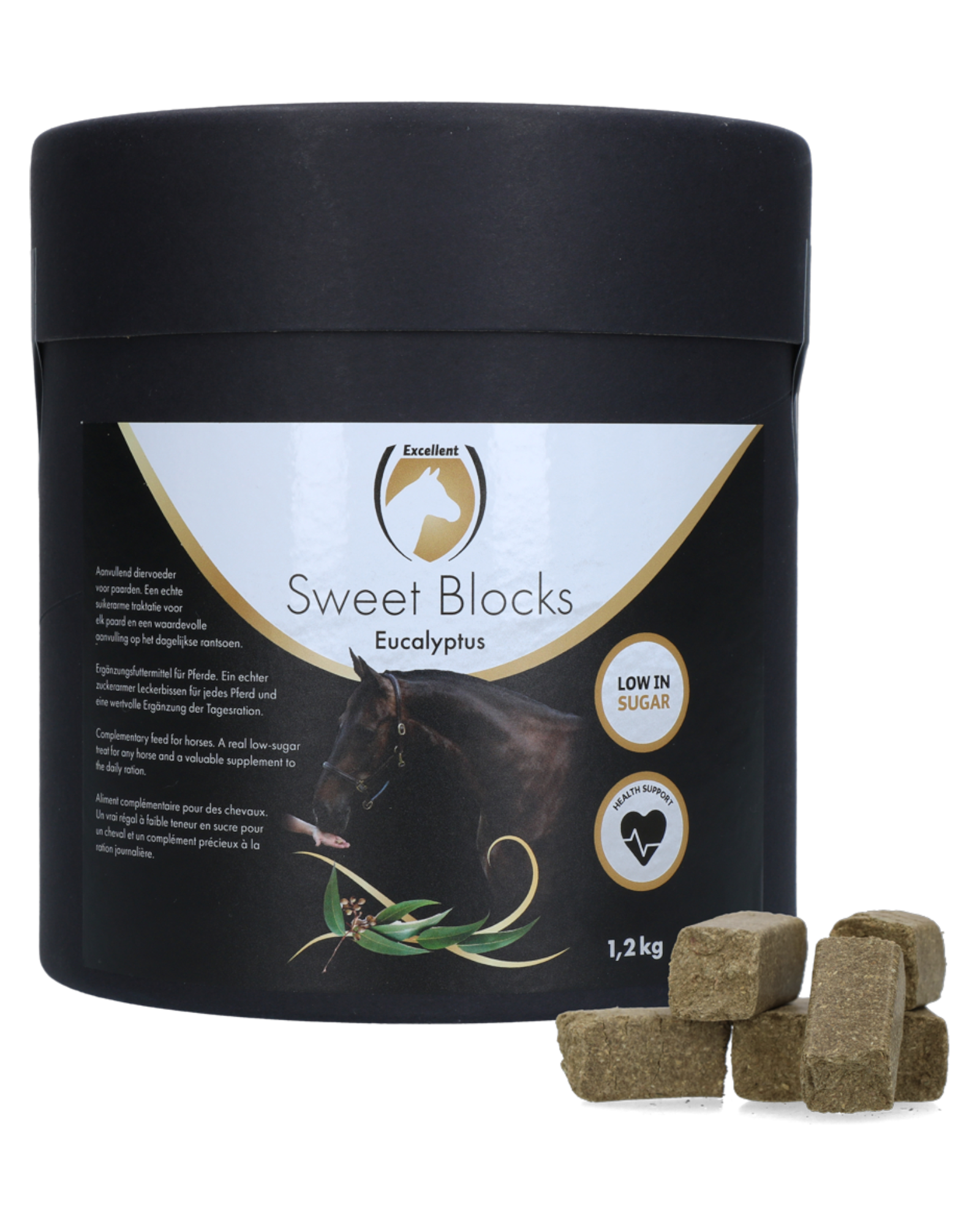 Excellent Horse Sweet Blocks Eucalyptus smaczki dla konia eukaliptusowe