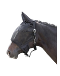 Halfter mit Fliegenmaske für Pferde von Covalliero, schwarz – FULL, COB, PONY