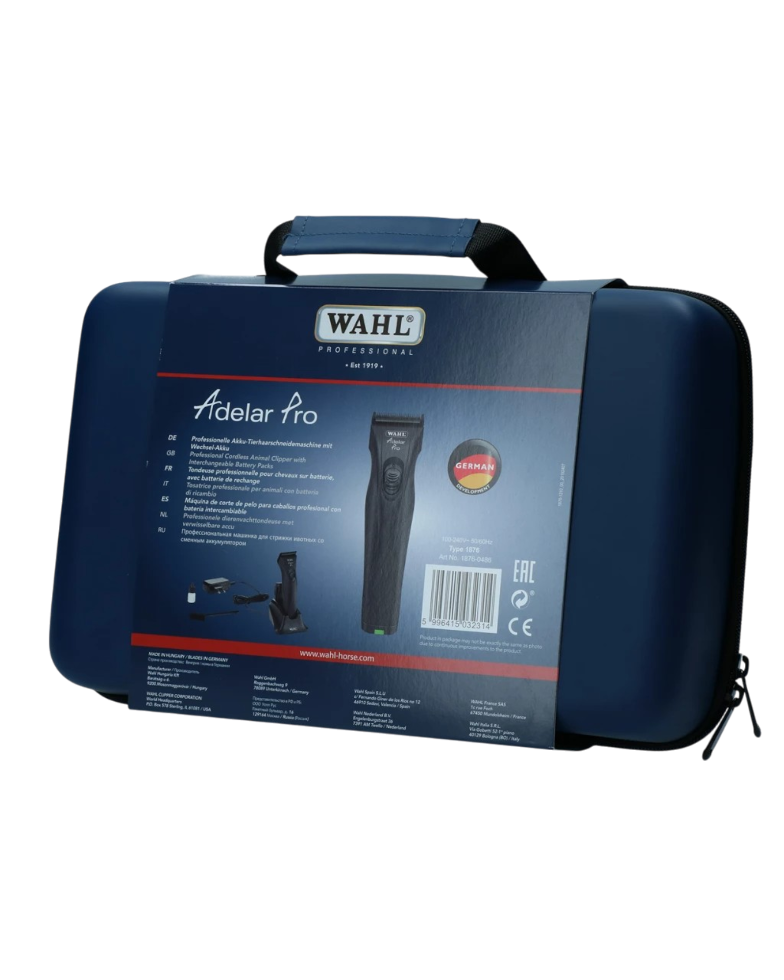 Wahl Adelar Pro - Professionele draadloze paardentrimmer