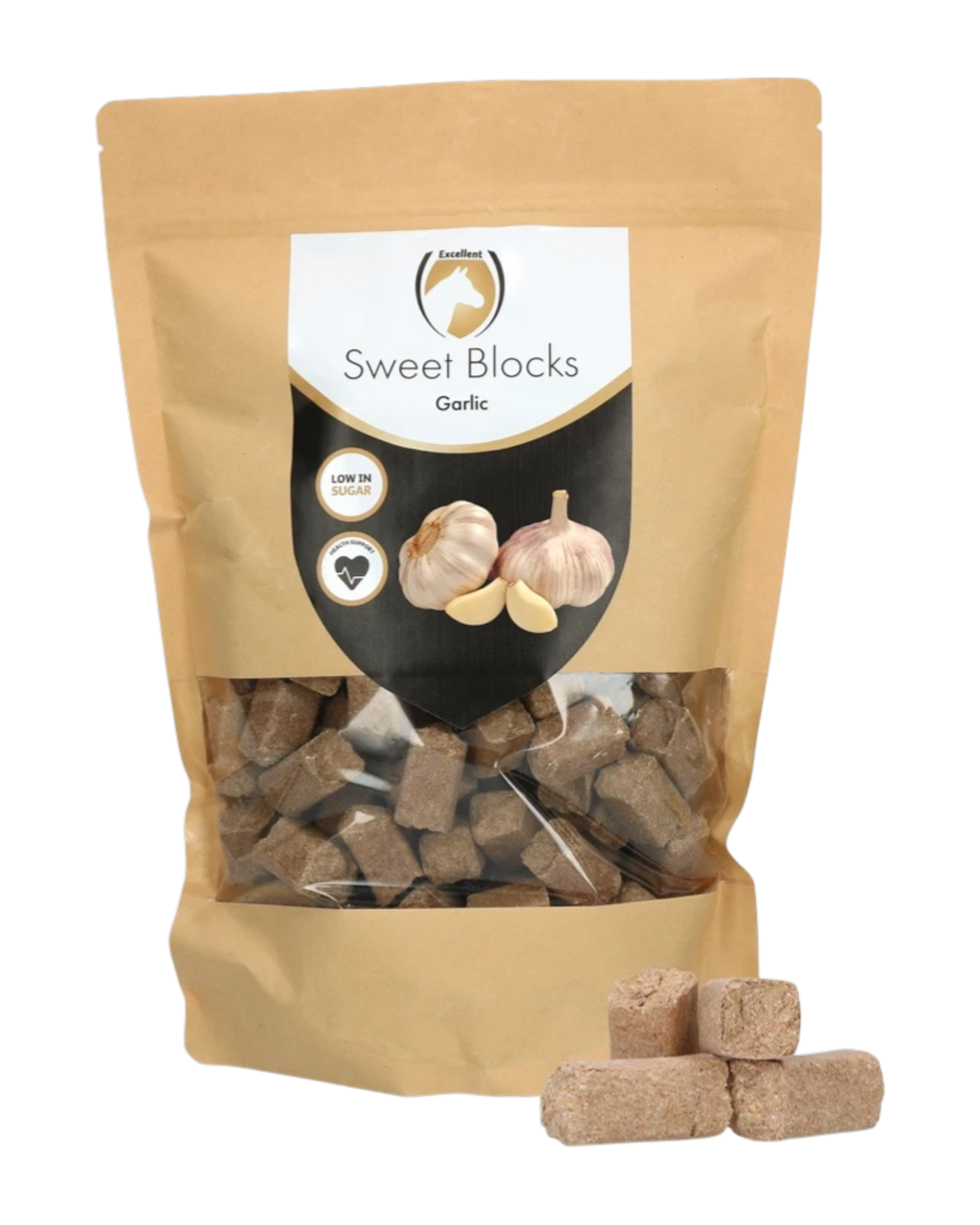 Excellent Horse Sweet Blocks Carrot treats for horses in various flavors