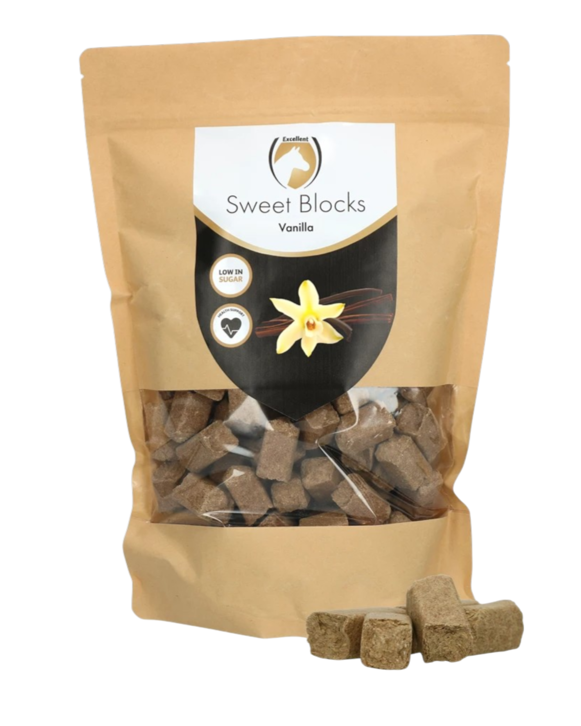 Excellent Horse Sweet Blocks Carrot treats for horses in various flavors