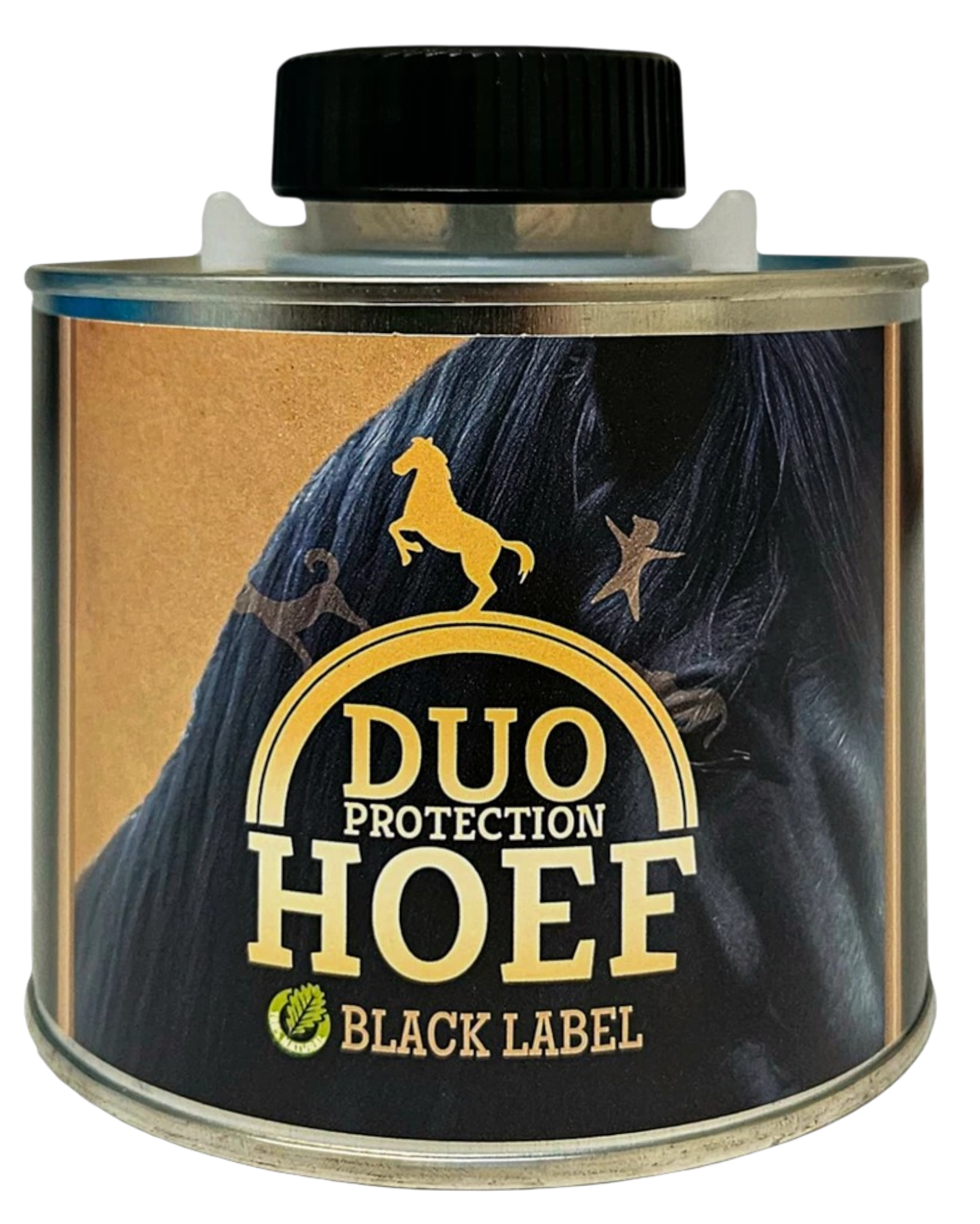 Duo Protection Hoef Black Label 500 ml – Natural hoof care and shine