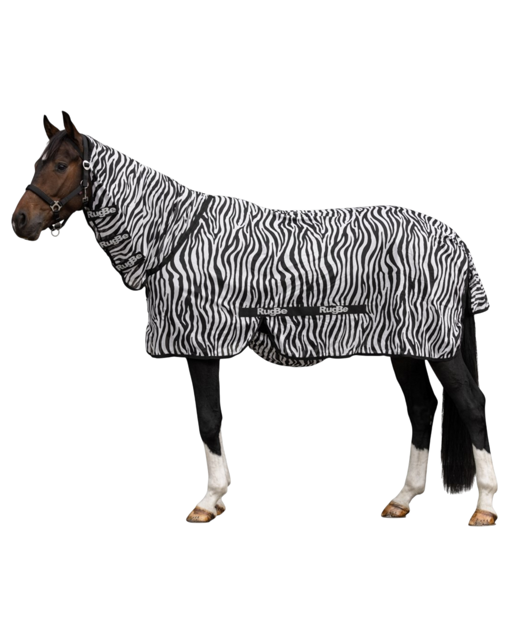 Insect, fly and eczema blanket zebra with neck opening various sizes