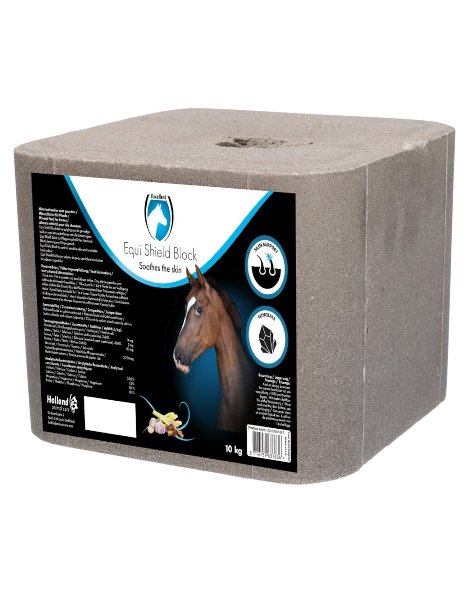 Excellent Horse Shield Block 10 kg – Lickstone dla koni