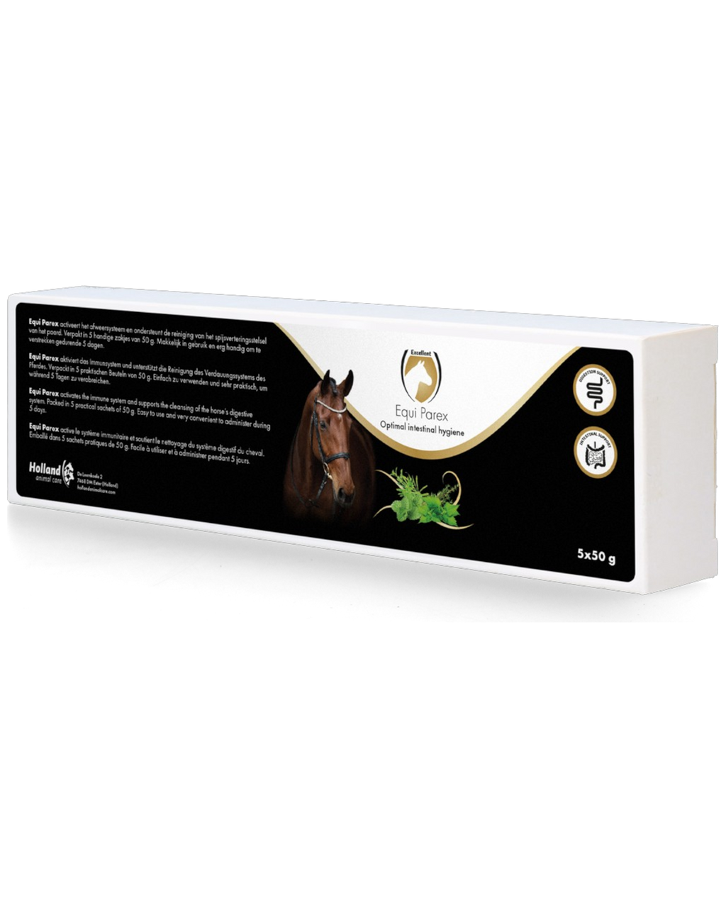 Excellent Horse Parex – Natürliche Kräutermischung zur Unterstützung der Darmflora von Pferden