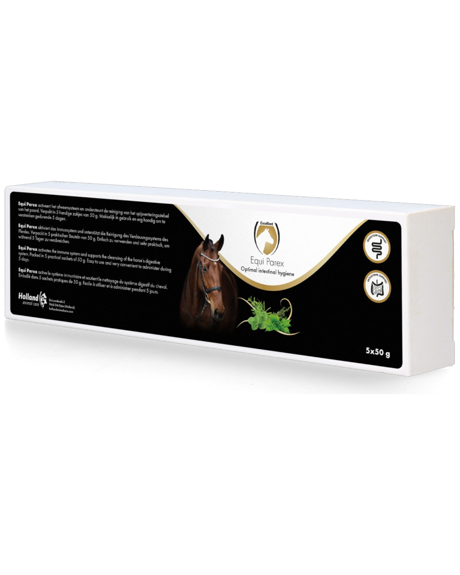 Excellent Horse Parex 5x50g – Natural herbal supplement for horses