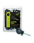 ZoneGuard Starker Ringisolator – Ringisolator mit Metallkern (25 Stück)