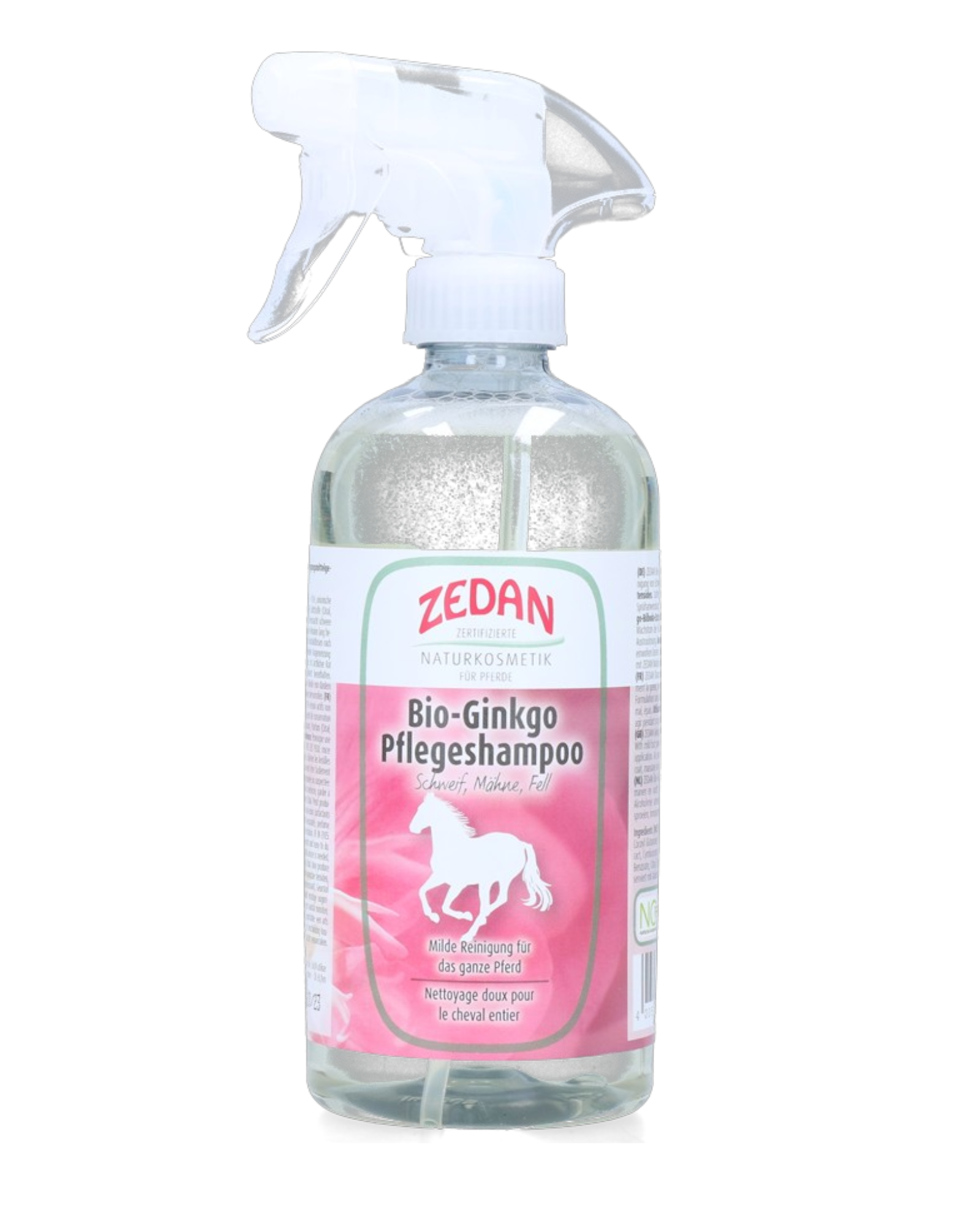 Zedan Bio Ginkgo Shampoo 500 ml – natural shampoo for the horse's mane, tail and coat