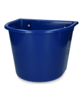 vPlast Futtertrog 15 l mit Haken – Marineblau