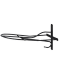 Sattelhalter aus Metall, 54 cm – Schwarz, Englischer Stil
