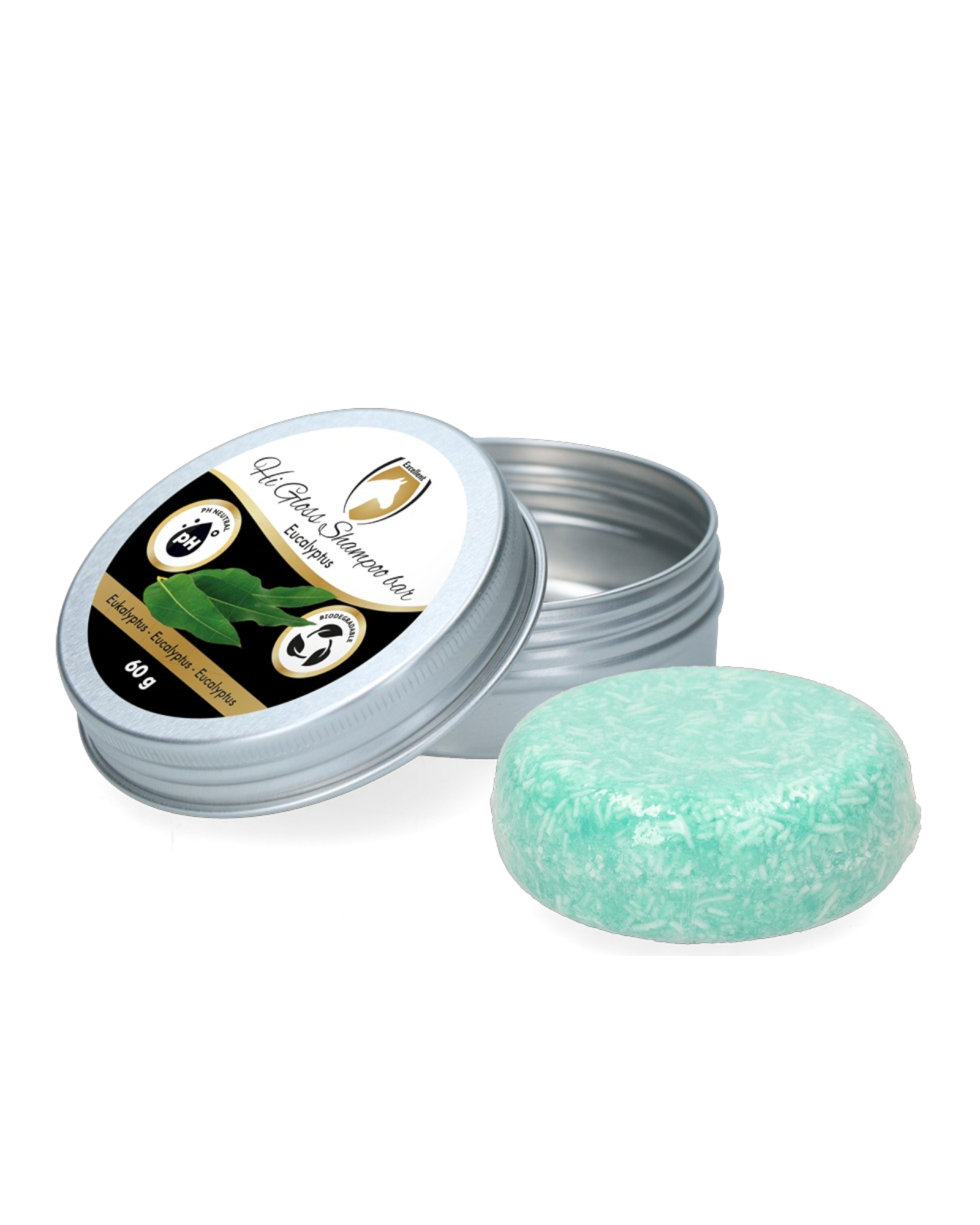 Excellent Horse Hi Gloss Shampoo Bar Eucalyptus 60g – Szampon w kostce dla koni