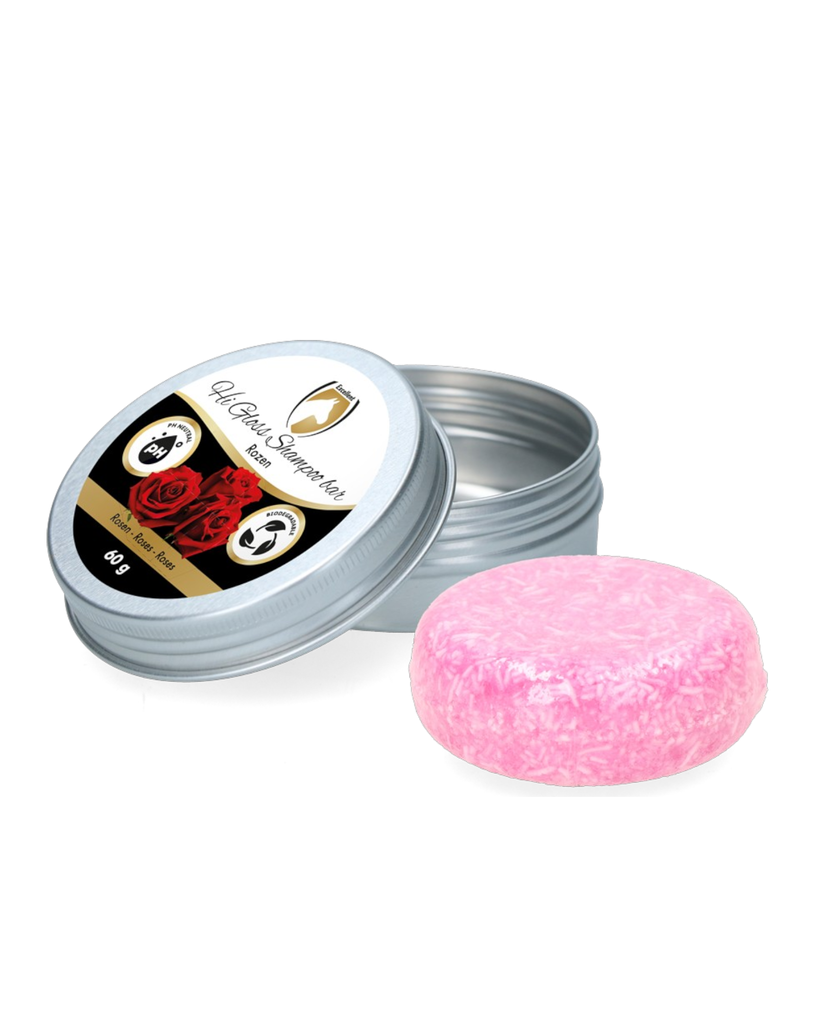 Excellent Horse Hi Gloss Shampoo Bar Roses 60g – Szampon w kostce dla koni