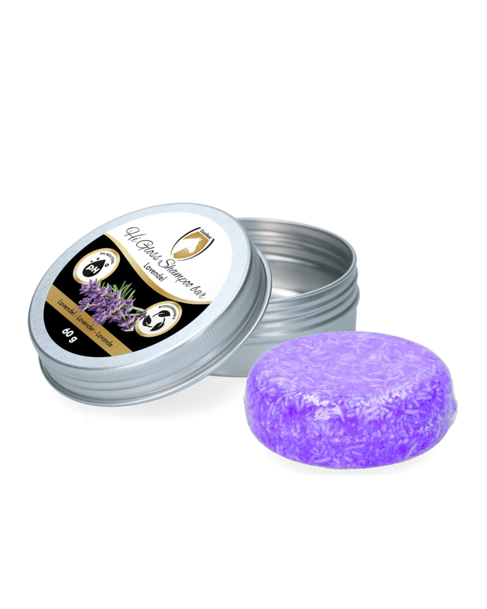 Excellent Horse Hi Gloss Shampoo Bar Lavender 60g – Szampon w kostce dla koni