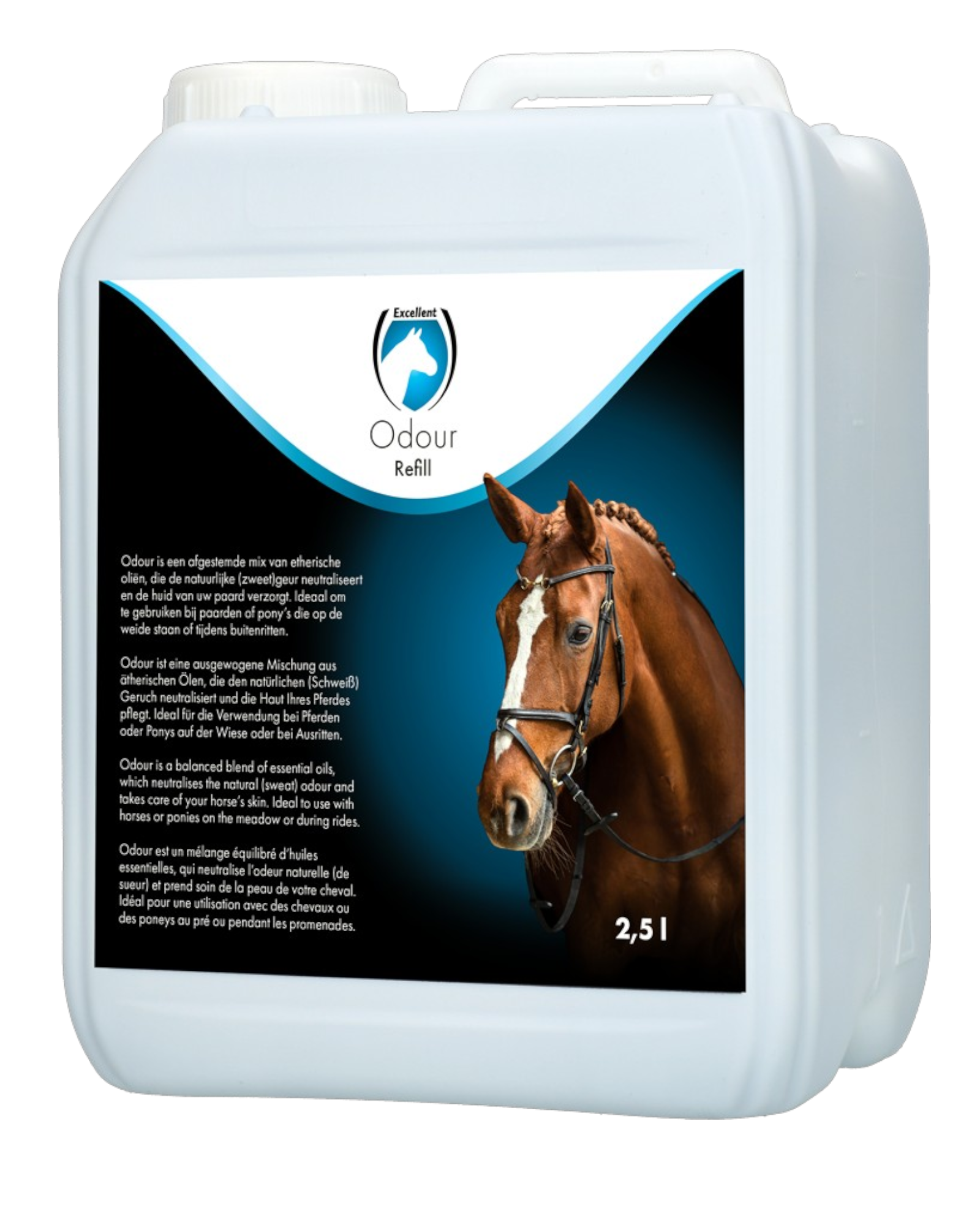 Excellent Horse Odour Refill 2,5l – Naturalny spray neutralizujący zapach koni