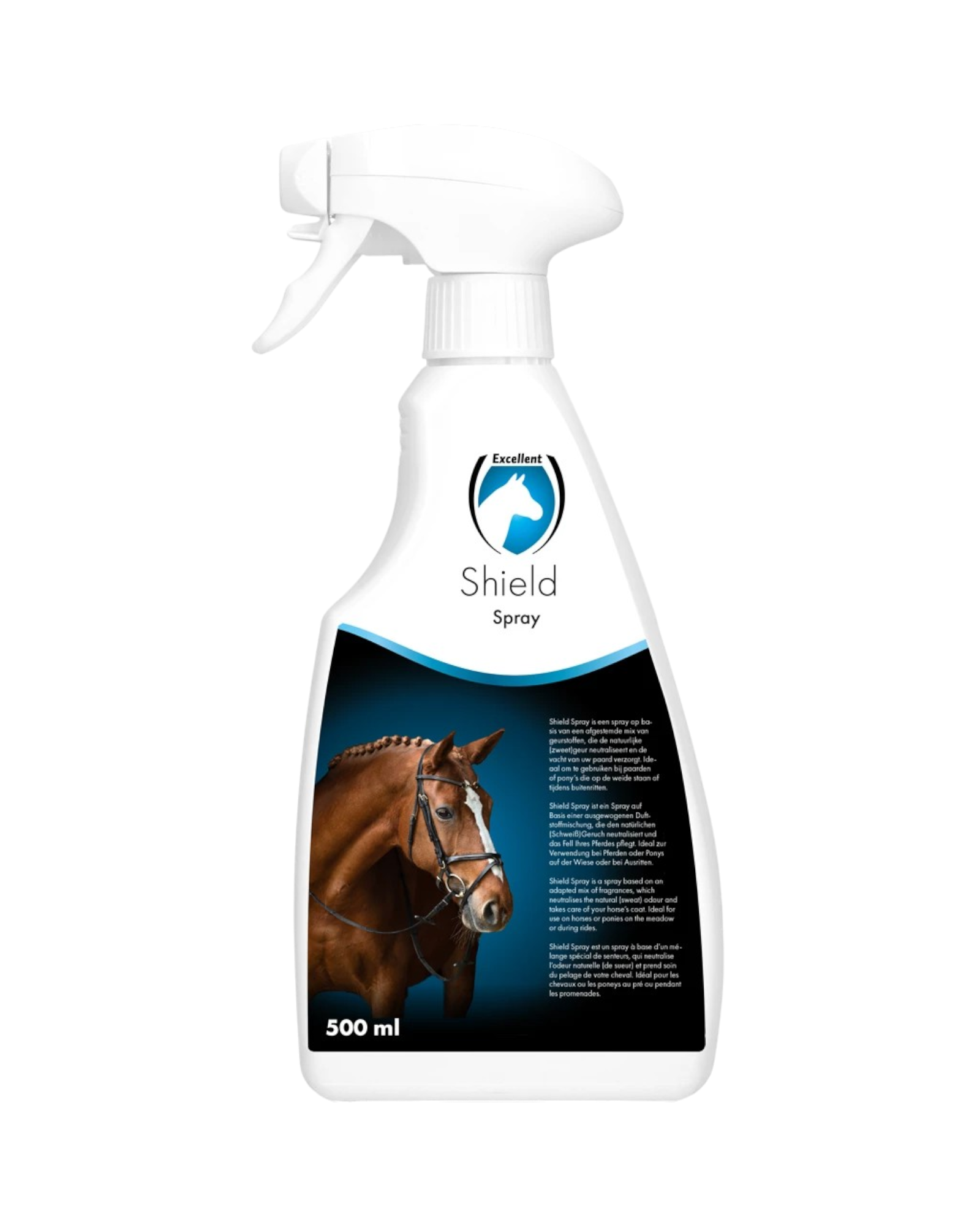 Excellent Horse Shield Spray 500ml – Spray ochronny dla koni neutralizujący zapach