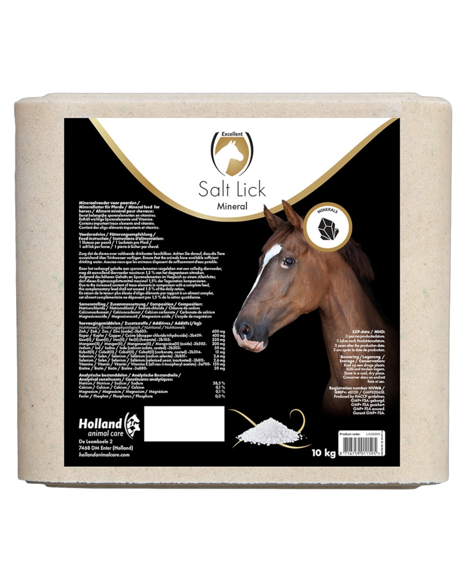 Excellent Horse Salt Lick Mineral 10kg – Lizawka mineralna dla koni
