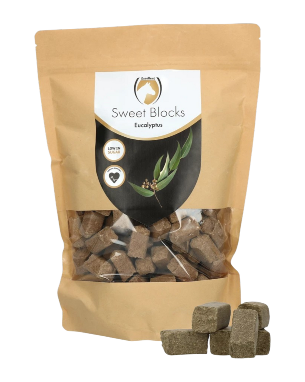 Excellent Horse Sweet Blocks Carrot treats for horses in various flavors