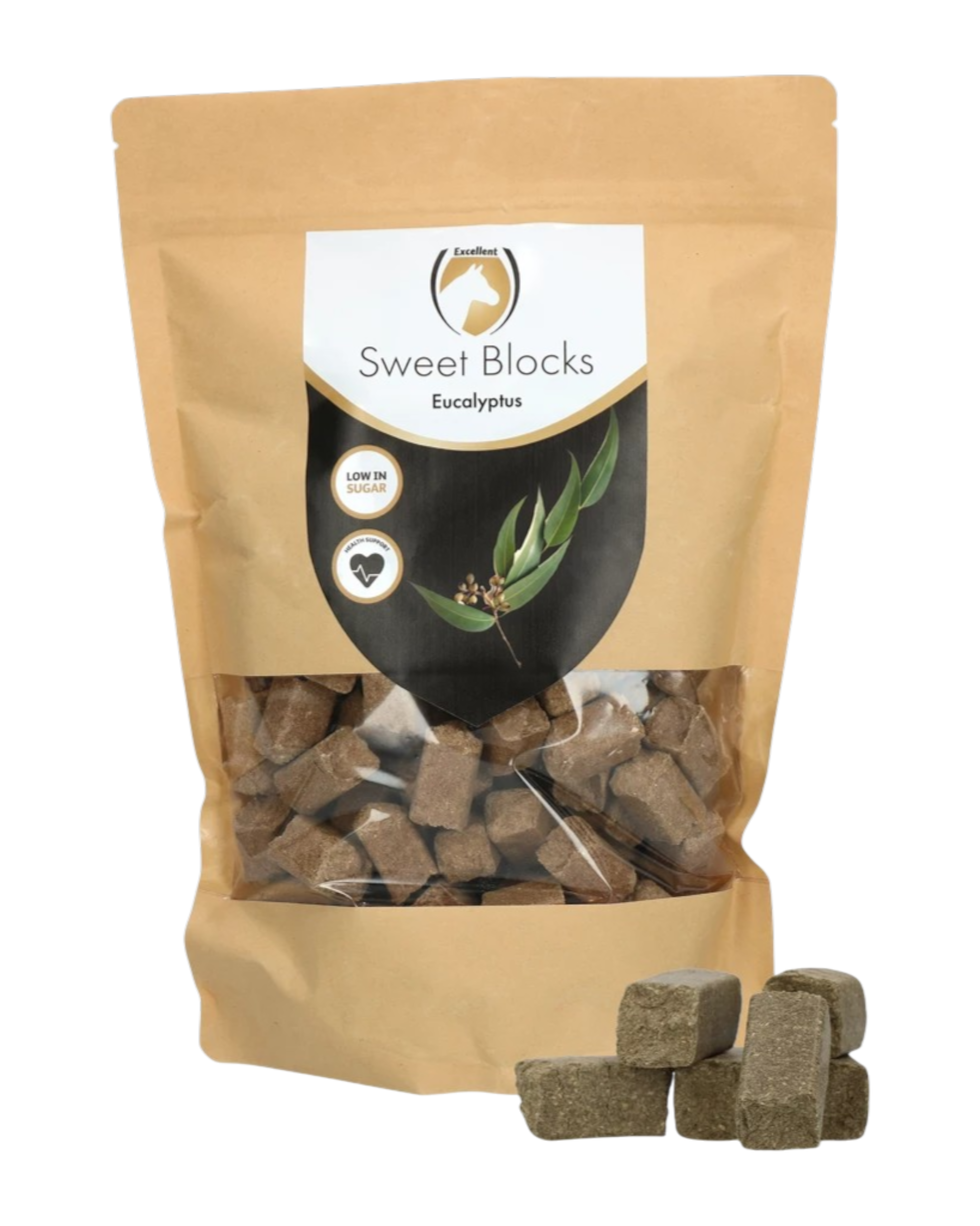 Excellent Horse Sweet Blocks Carrot treats for horses in various flavors