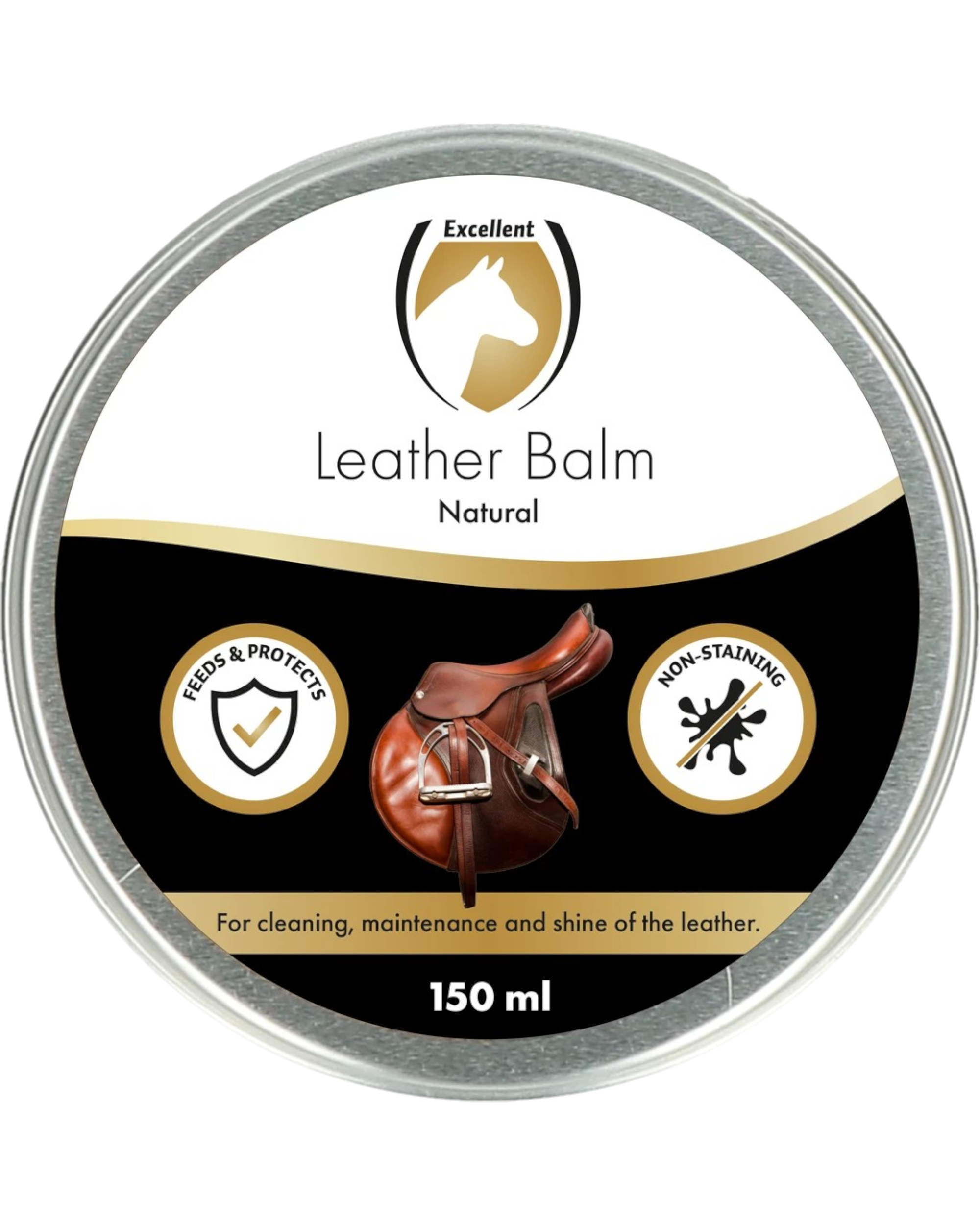 Excellent Horse - Leather & Saddle Balm – Naturalny balsam do skóry 150ml