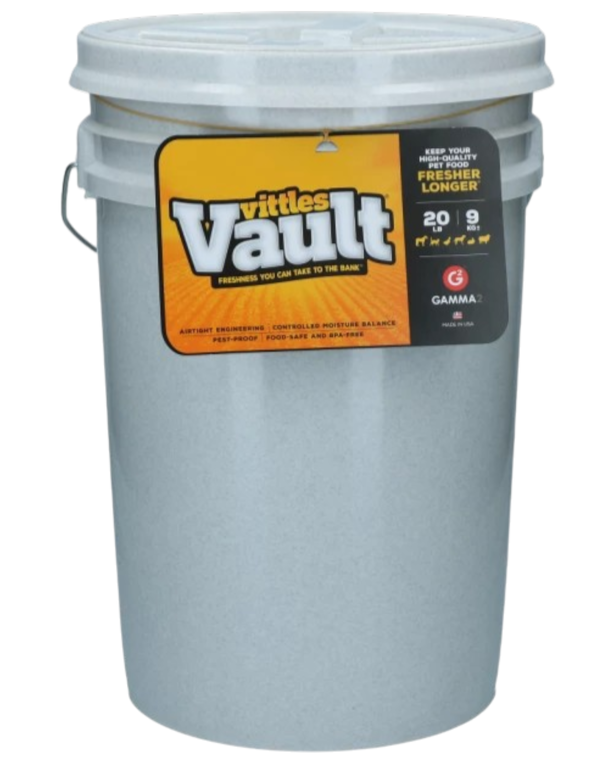 Gamma Vittles Vault Outback – Airtight Feed Container