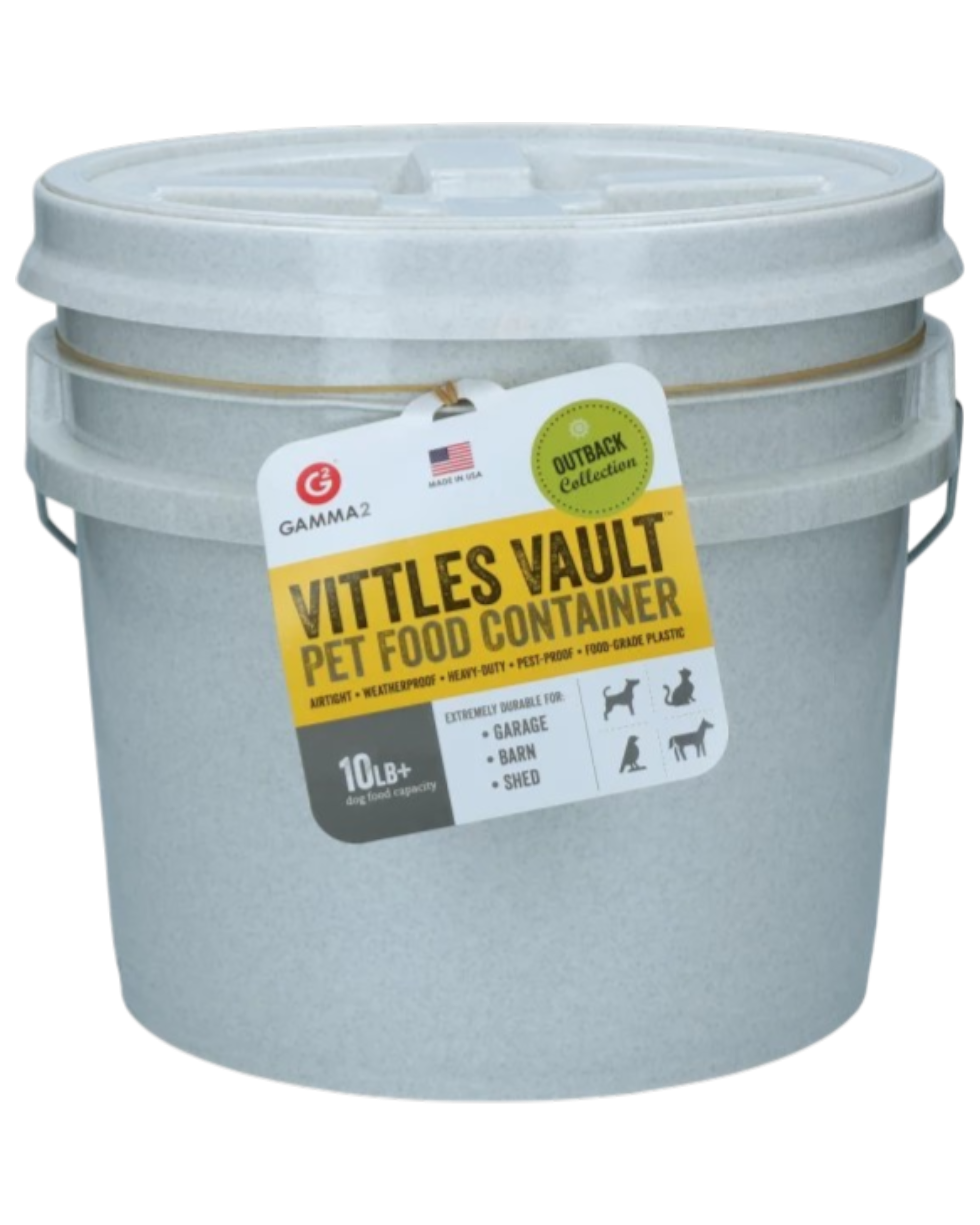 Gamma Vittles Vault Outback – Airtight Feed Container