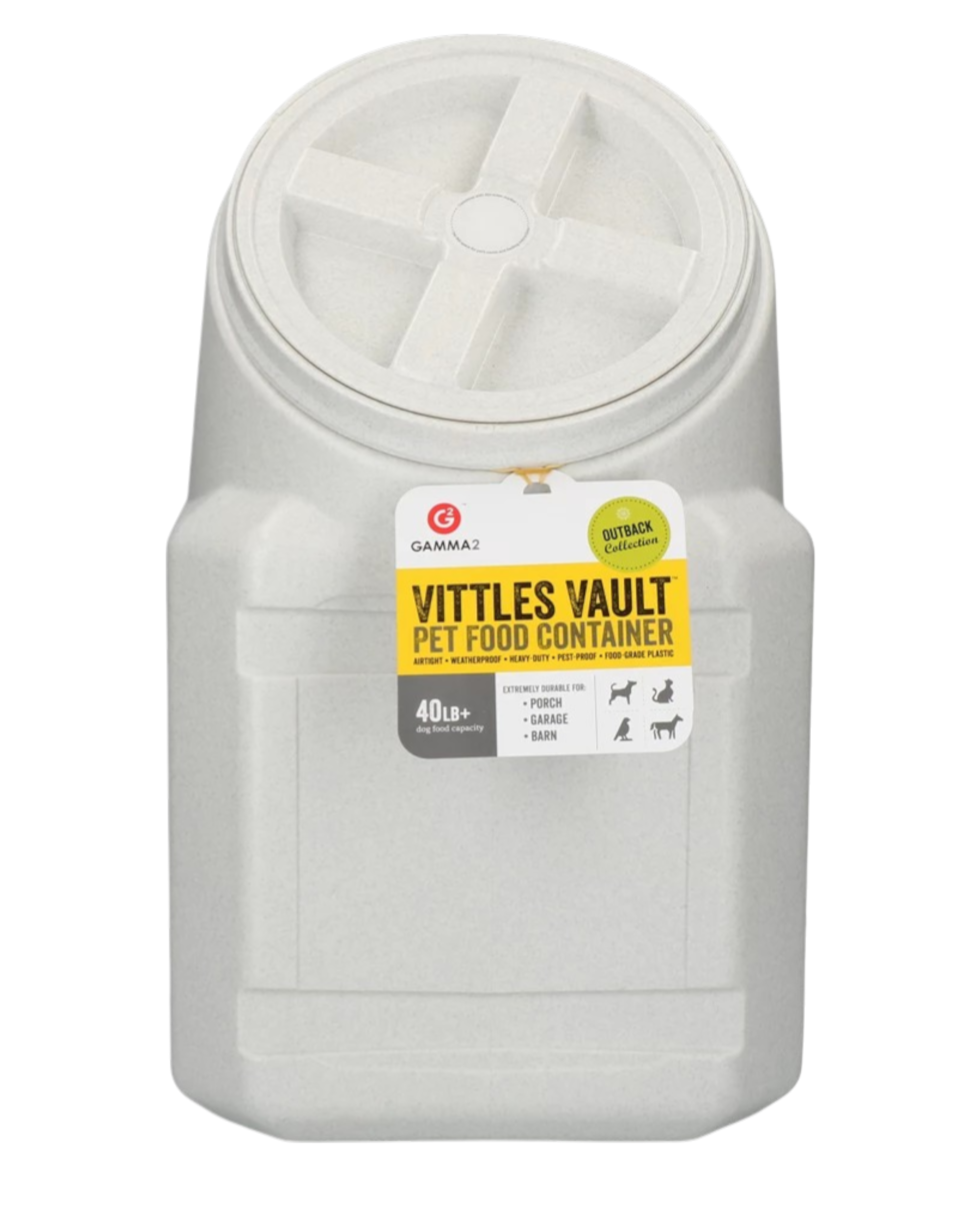 Gamma Vittles Vault Outback – Airtight Feed Container
