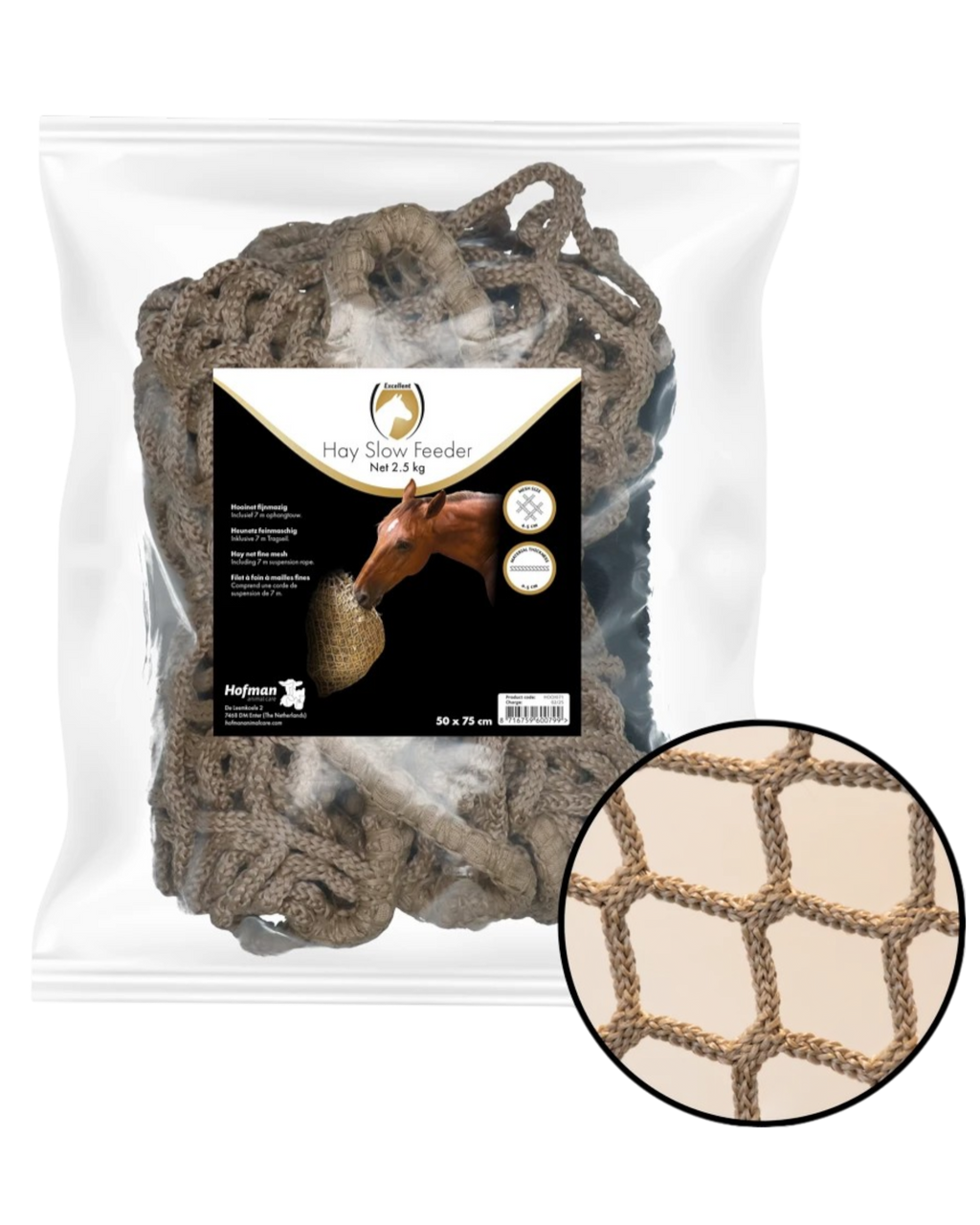 Excellent Horse - Hooi Slow Feeder 2,5 kg – Hooinet 45 mm