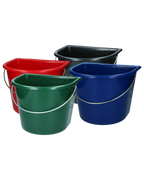 Ergonomic 15L flat-sided bucket – comfortable and durable