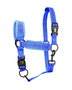 Excellent Horse Superior Blue Halster – zacht + reflecterend