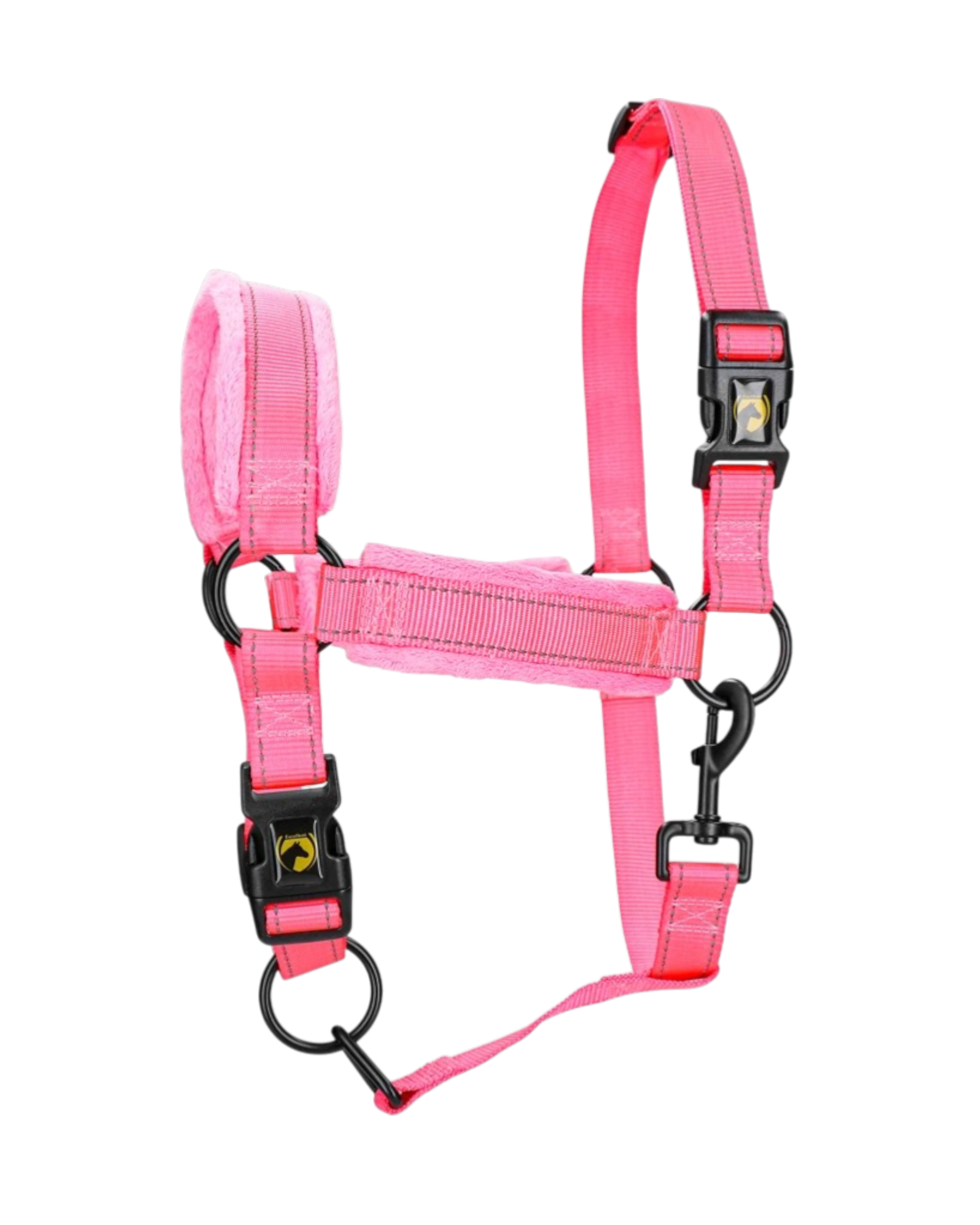 Excellent Horse Superior Roze Halster – zacht + reflecterend