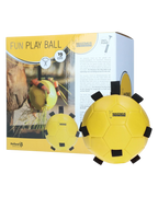 Excellent Horse Fun Play Ball Yellow – anti-stress ball for horses 19 cm